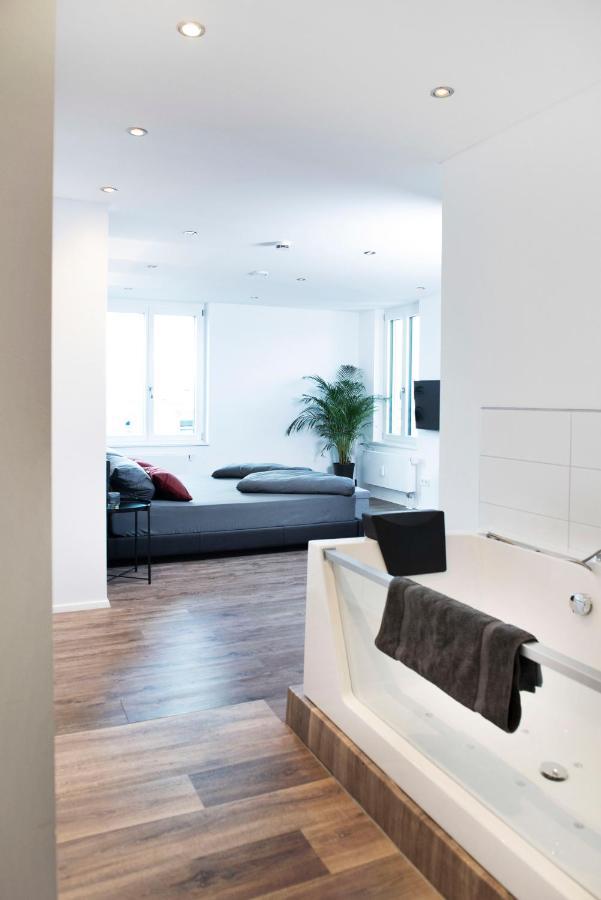 Luxus Suite Im Herzen Von Kempten***** +Parkplatz Extérieur photo
