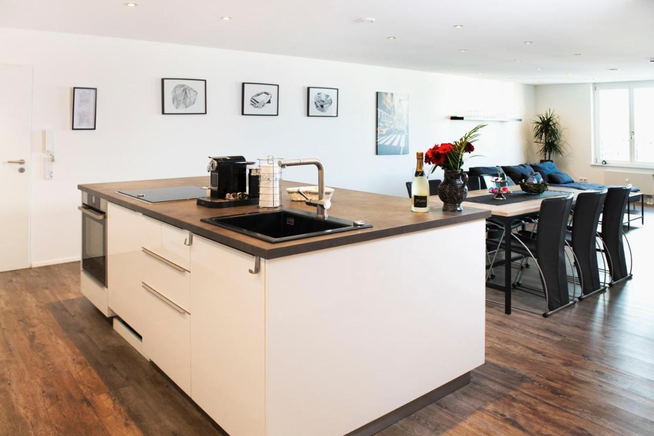 Luxus Suite Im Herzen Von Kempten***** +Parkplatz Extérieur photo