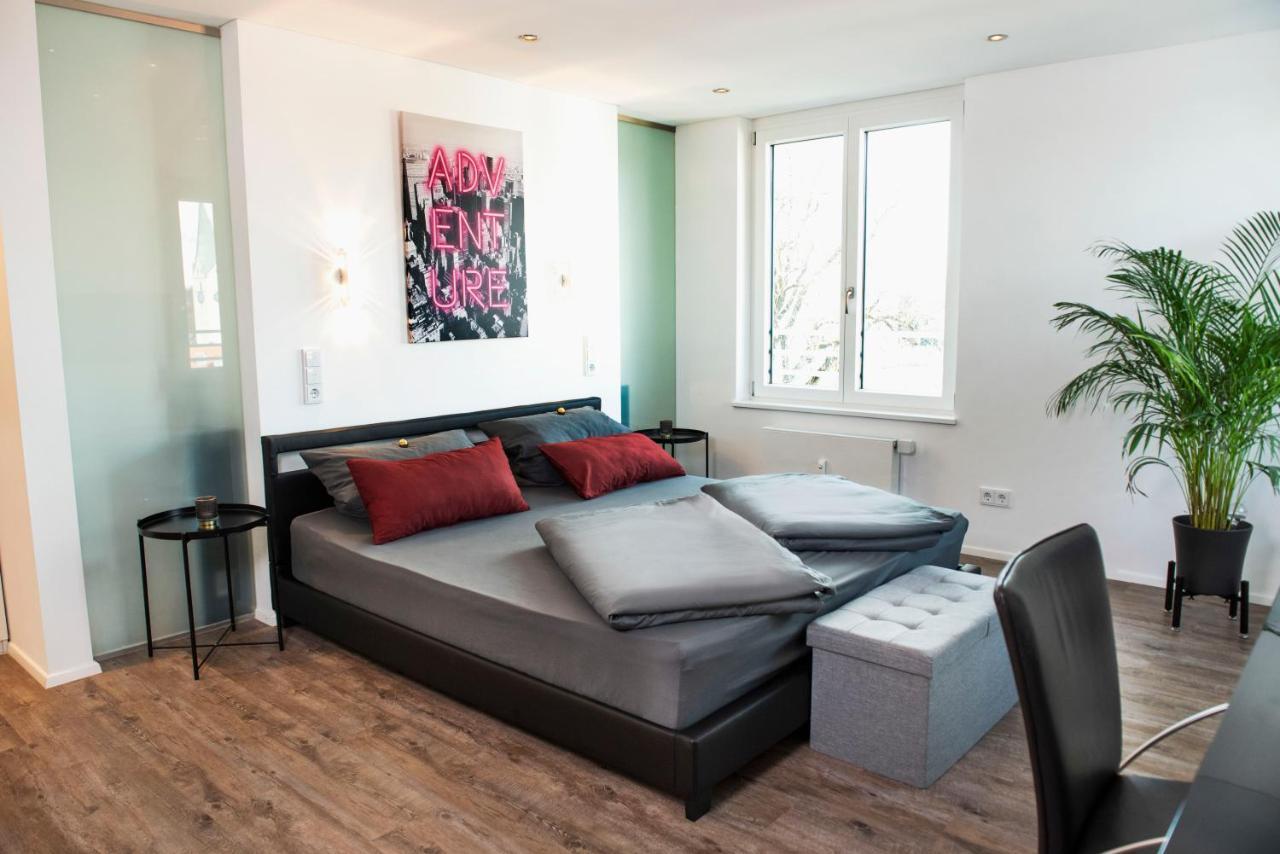 Luxus Suite Im Herzen Von Kempten***** +Parkplatz Extérieur photo