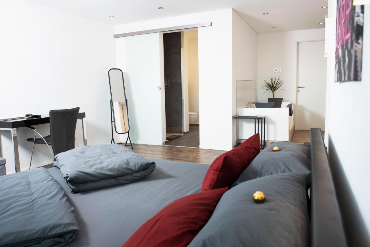 Luxus Suite Im Herzen Von Kempten***** +Parkplatz Extérieur photo